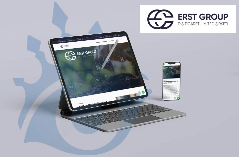 ERST GROUP — Dış Ticarette Dijital Yüz — Web Tasarım